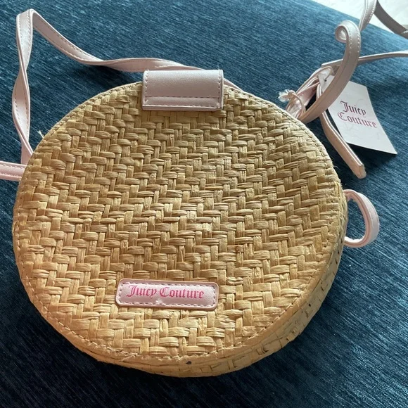 Juicy Couture Small Wicker Messenger Bag NWT - Picture 4 of 4